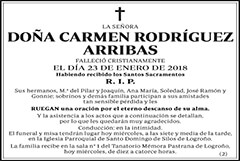 Carmen Rodríguez Arribas